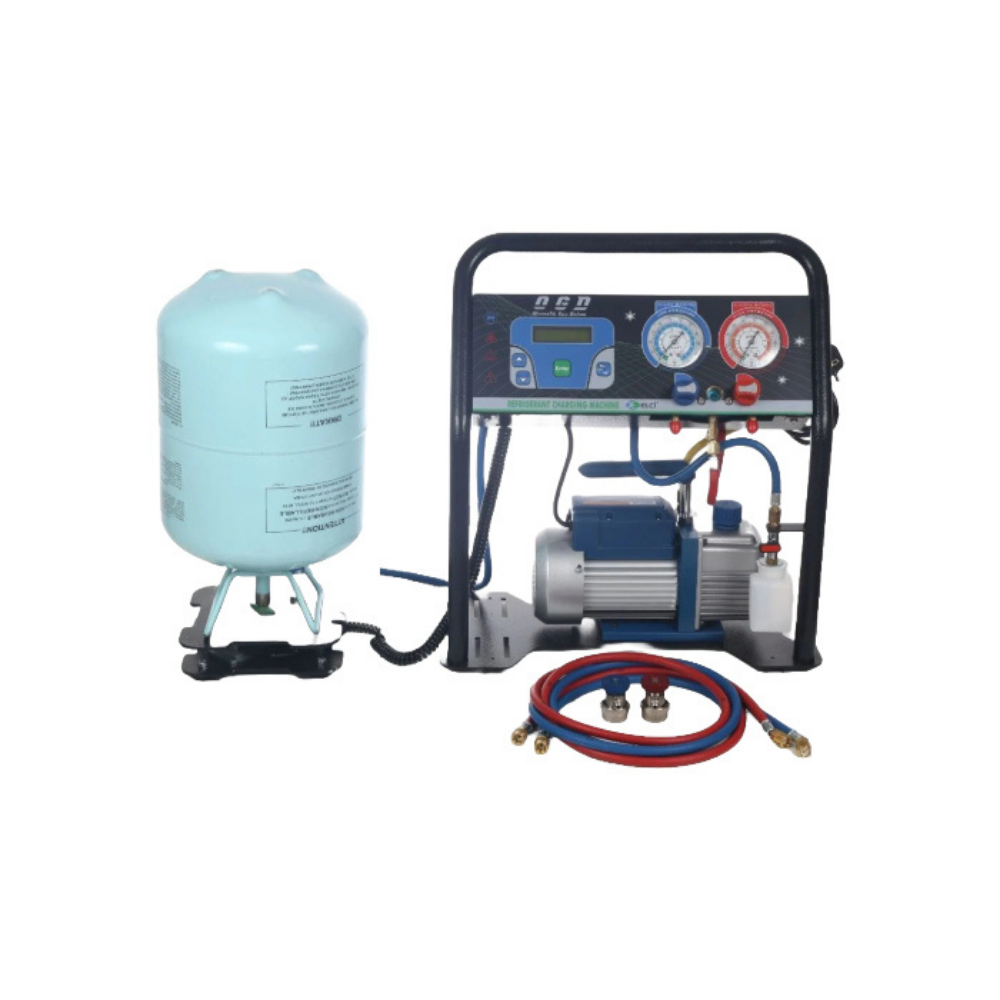 Tragbares automatisches Kältemittelfüllgerät für Klimaanlagen R134A, R1234yf, R404,R407 R513