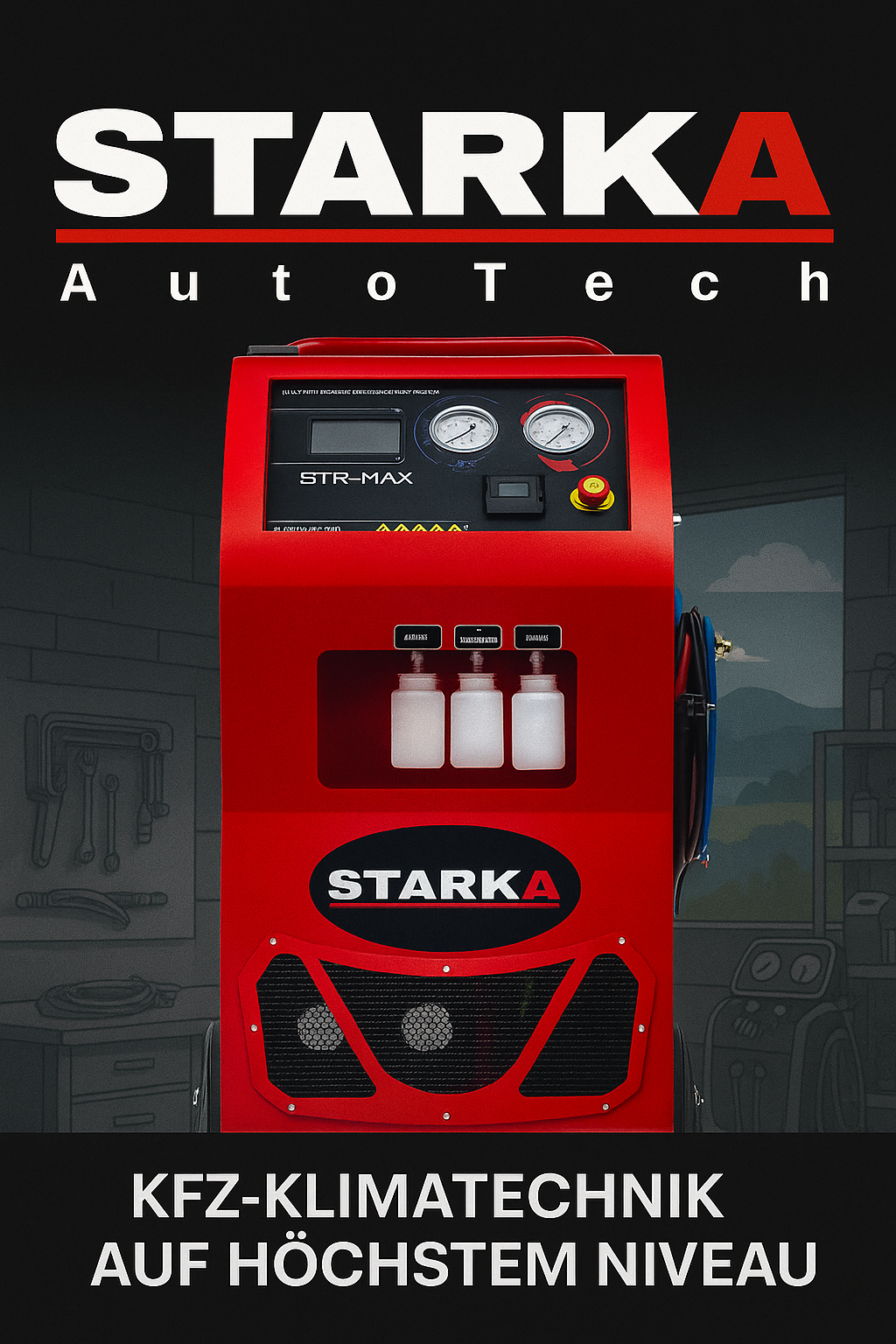 R134A Vollautomatisches Klimaservicegerät STR MAX