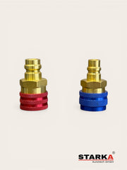 R1234yf naar R134a Adapter Set – Airco Service HD/ND Vulnippel