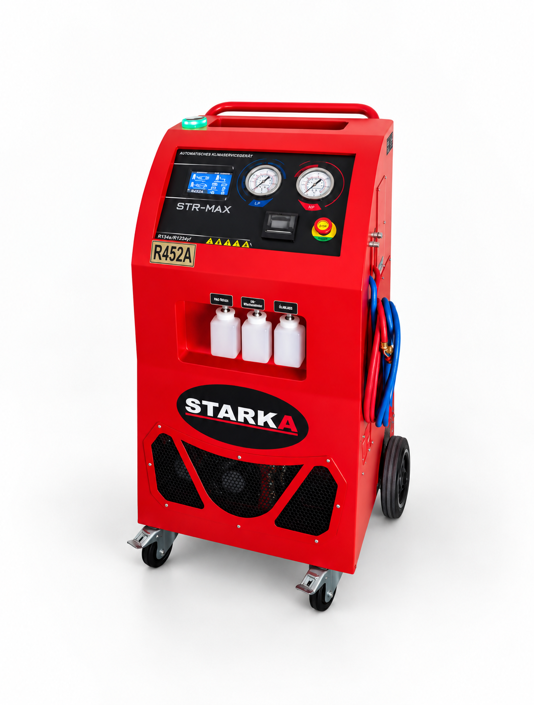 R452A – Vollautomatisches STARKA STR-MAX Klimaservicegerät mit 25-kg-Tank