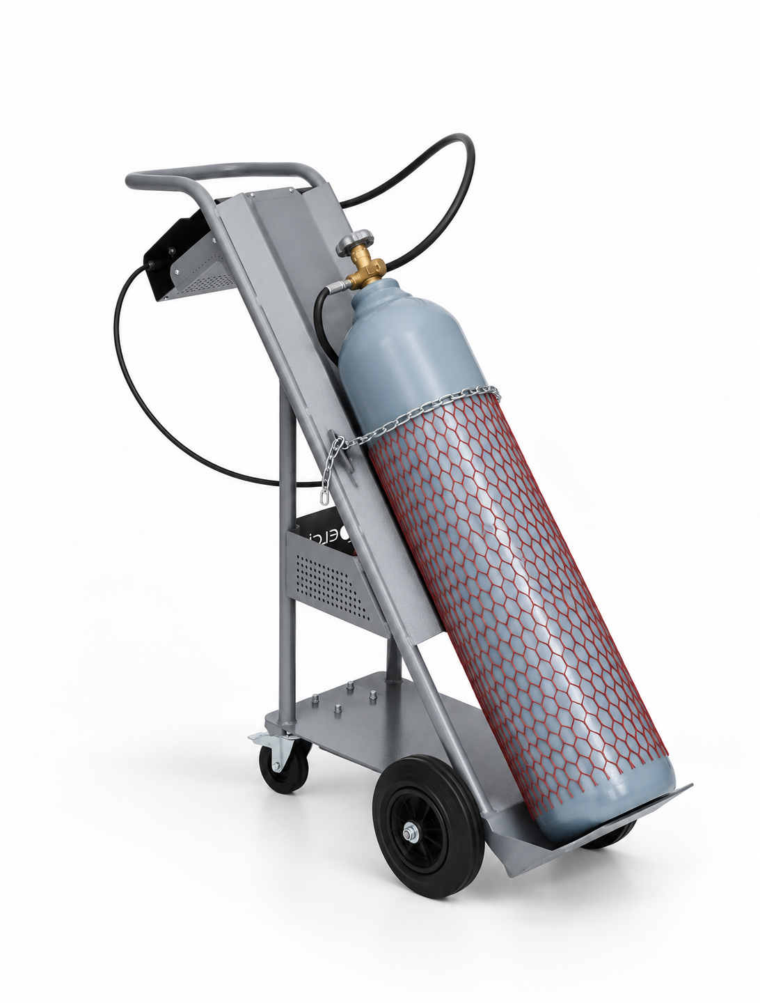 HydroTrace Pro Klima-Lecksuchgerät mit gefüllter 20-Liter-Formiergasflasche – 95 % Stickstoff / 5 % Wasserstoff
