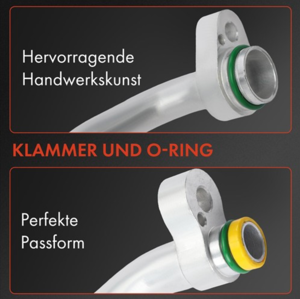 Klimaschlauch Ausgleichsringe (Balance-Ringe)1 Set (25 Stück) – OEM Typ – Mercedes BMW ,Audi, VW