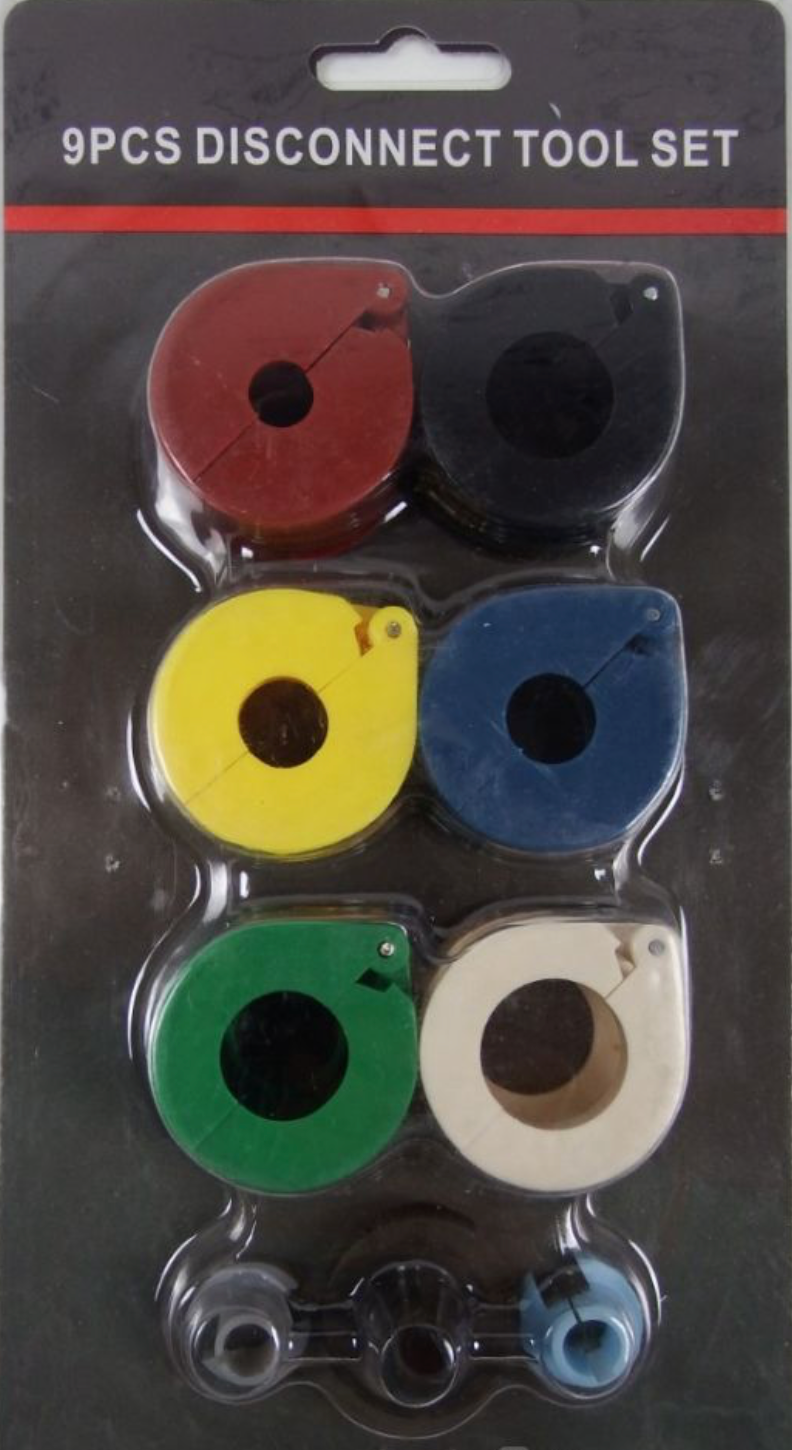Kfz Klima- und Kraftstoffleitungs-Trennwerkzeug Set, 9-teilig