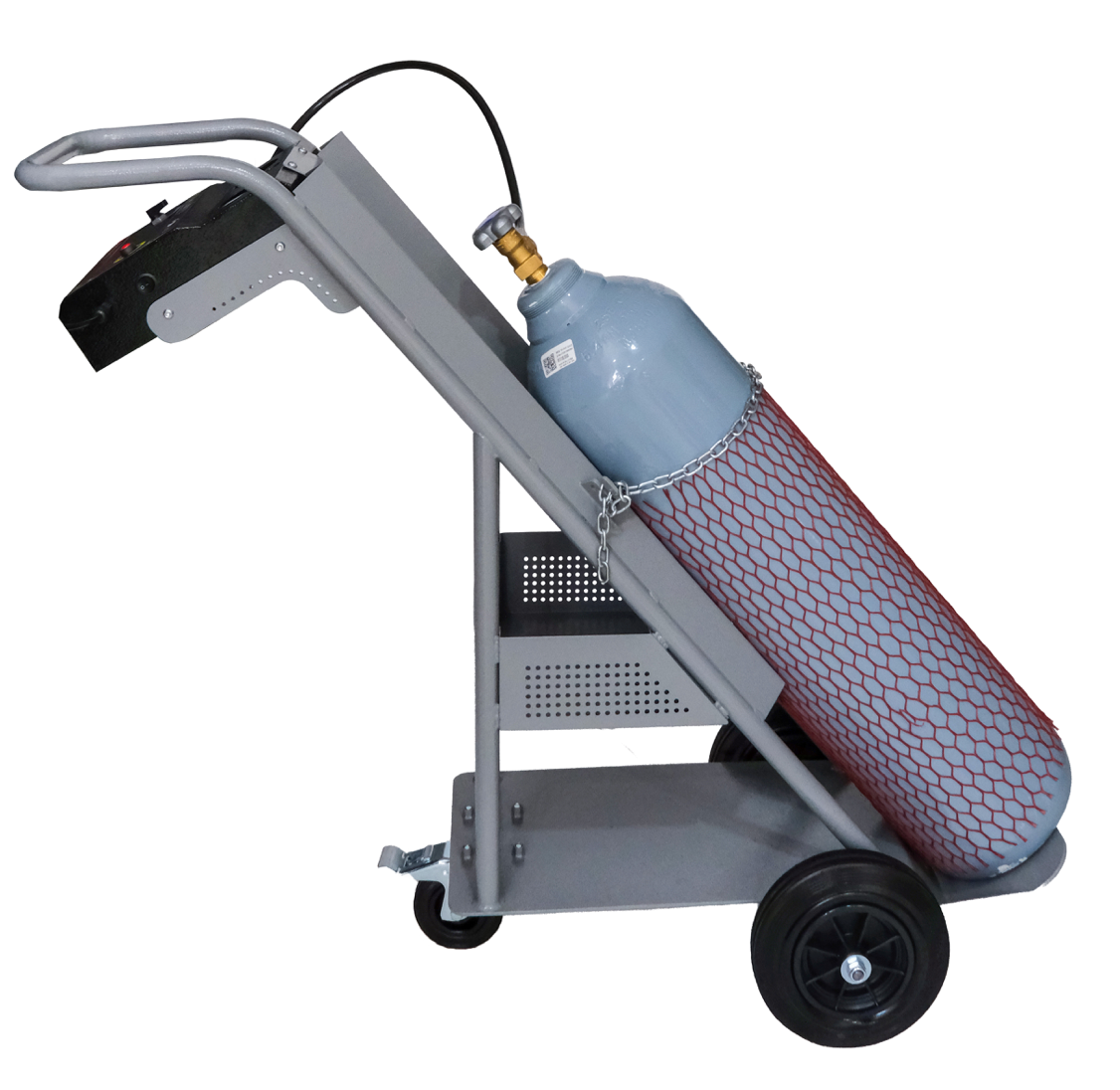 HydroTrace Pro Klima-Lecksuchgerät mit gefüllter 20-Liter-Formiergasflasche – 95 % Stickstoff / 5 % Wasserstoff