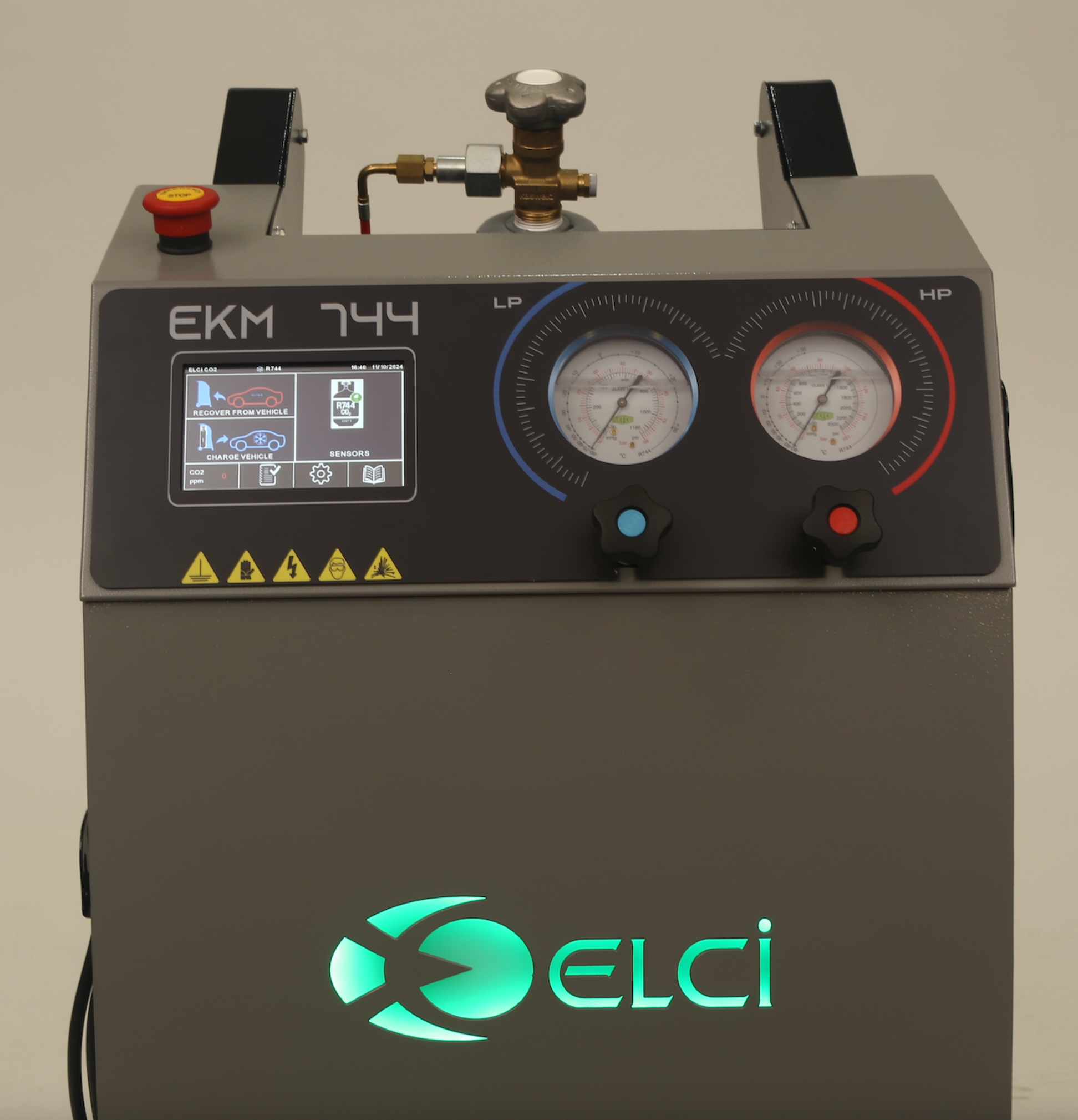 EKM 744 Klimaservicegerät Vollautomat R744 CO2 – ELCİ