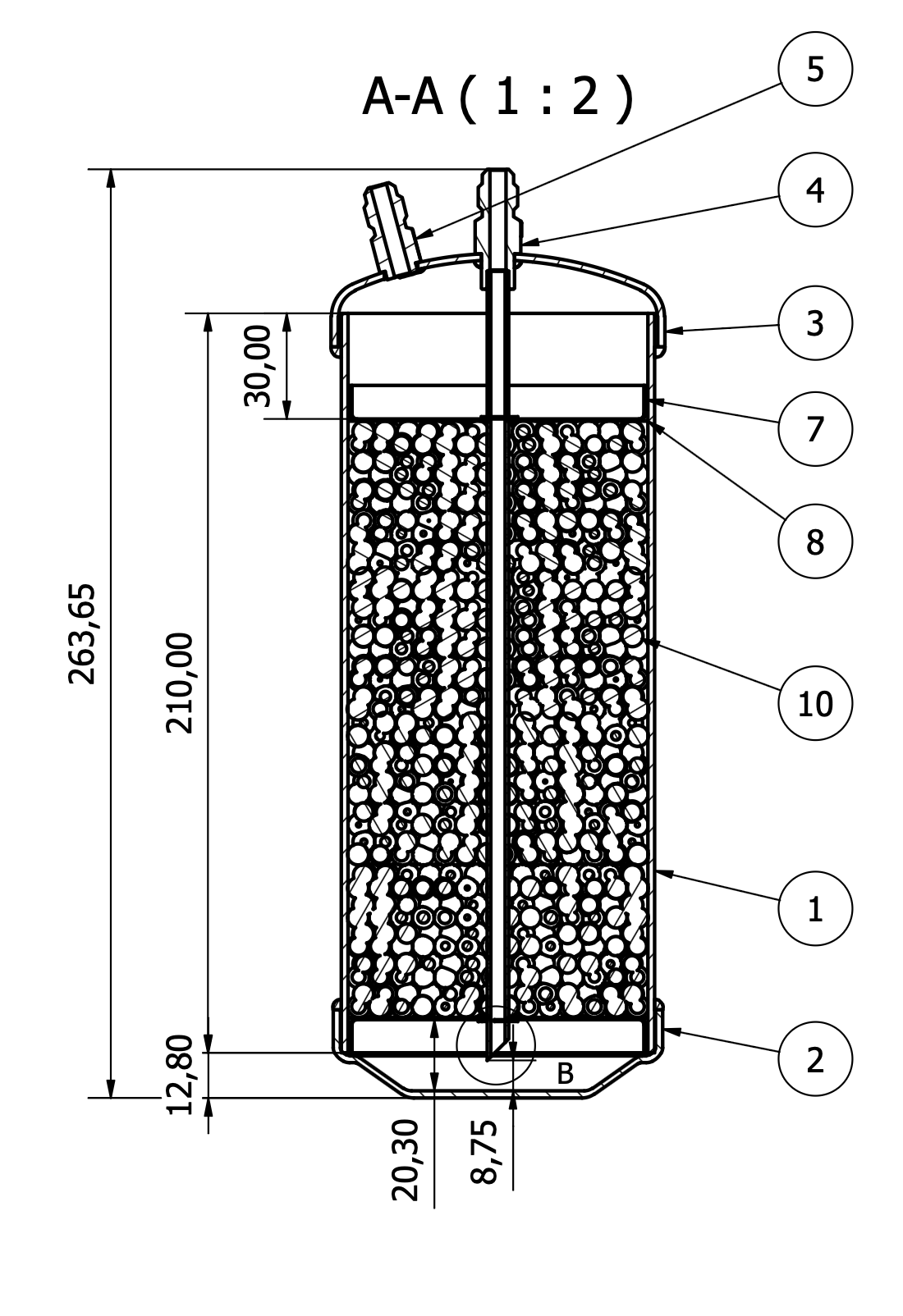 STR-MAX Filtertrockner für Klimaservicegerät (150 kg Kapazität)