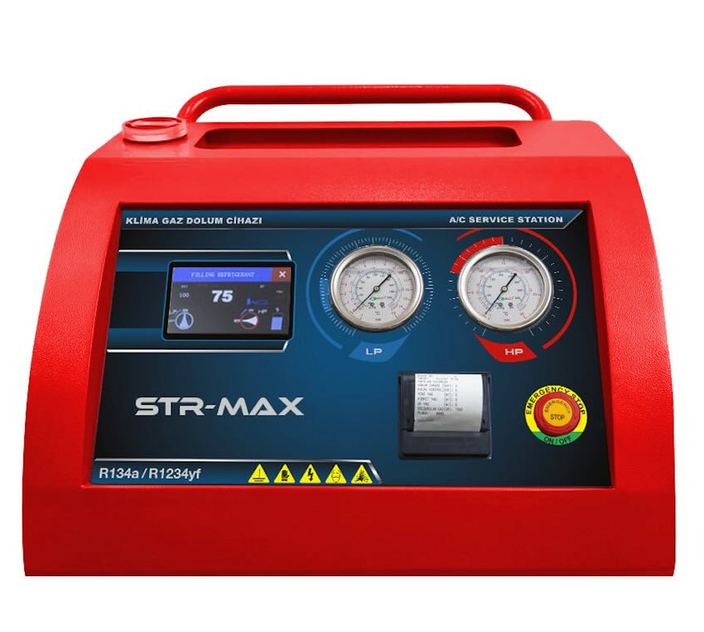 STR MAX Klimaservicegerät 1234yf – 25kg Tank