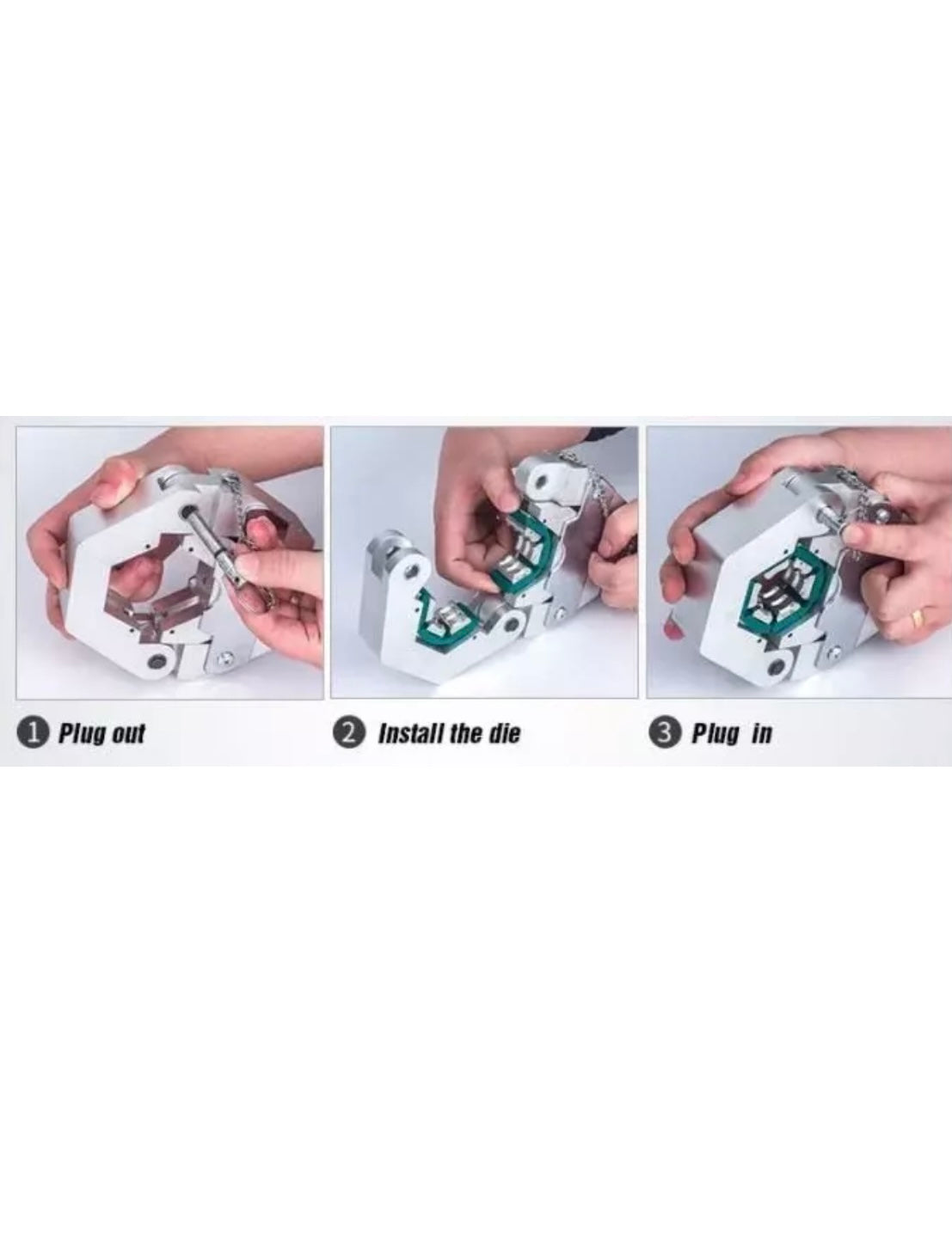 Hydraulikschlauch Crimp-Zange Set (Handpresse)