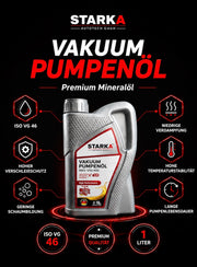 Vacuümpompolie ISO VG46 1L