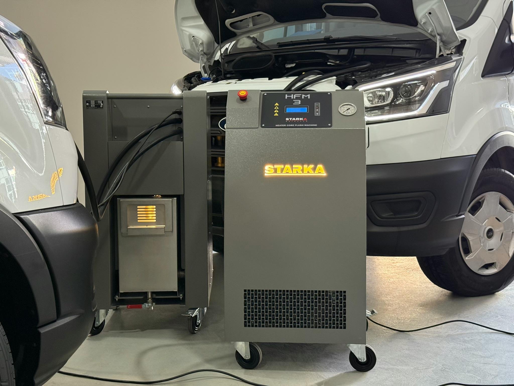 HFM3  Spülgerät für Fahrzeug-Wasserkreisläufe & Wärmetauscher