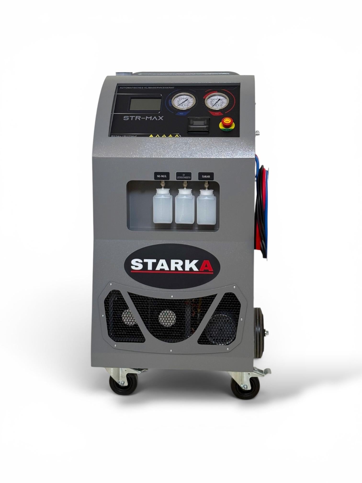R134a Vollautomatisches Klimaservicegerät STR MAX – 25 kg Kältemitteltank