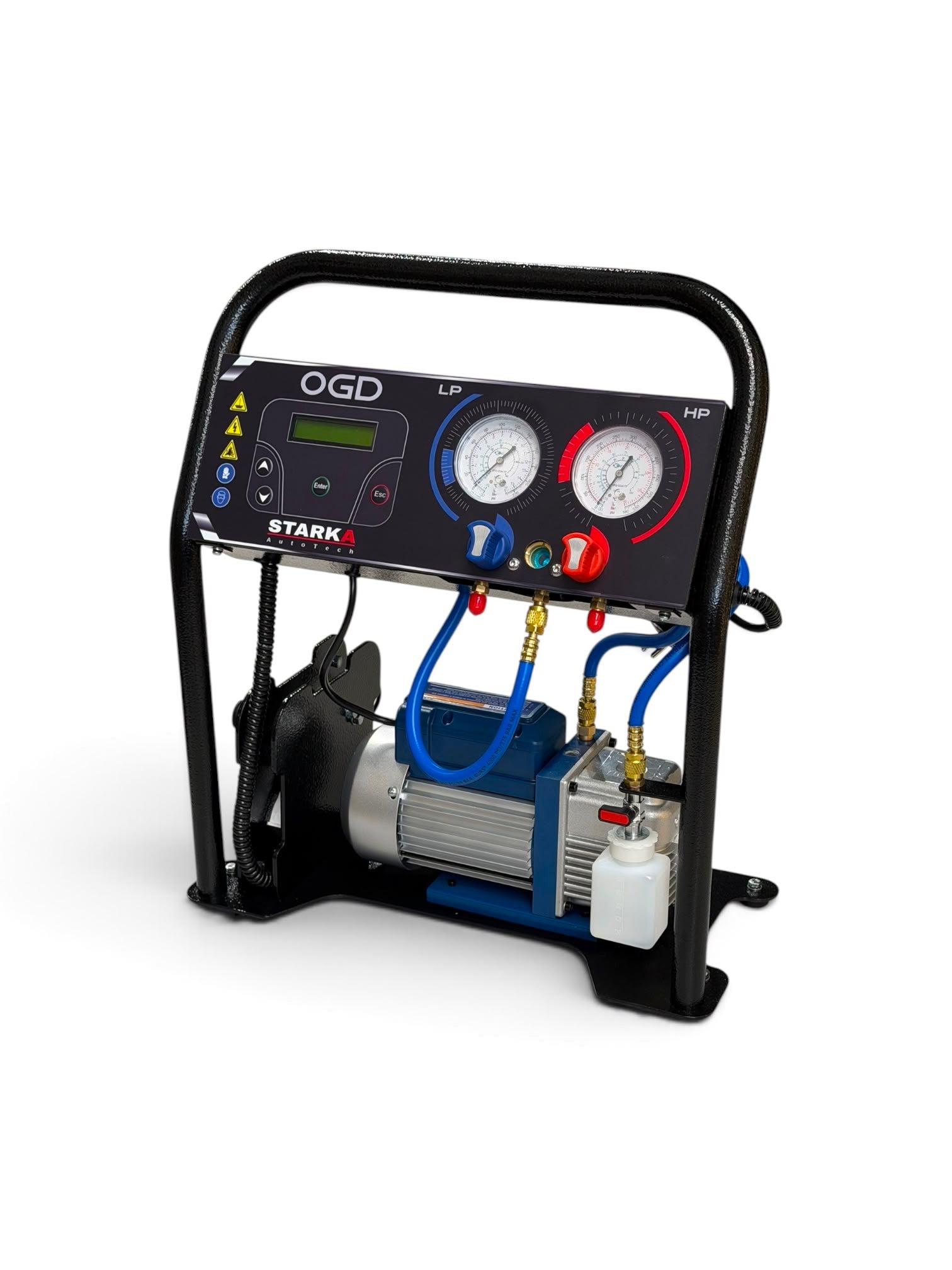 Draagbaar automatisch koudemiddelstation voor airconditioning R134A, R1234yf, R404,R407 R513