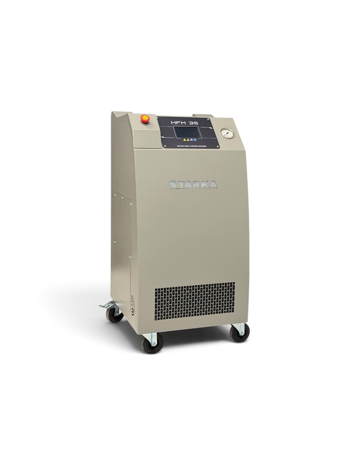 STARKA HFM 3S Kühlsystem- und Wärmetauscher-Spülgerät mit 5-Zoll-Farb-Touchscreen – für Kühler, Heizungswärmetauscher und ölverschmutzte Kühlkreisläufe