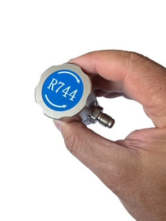 KFZ-Schnellkupplung R744 Niederdruck 1/4"SAE -CO2