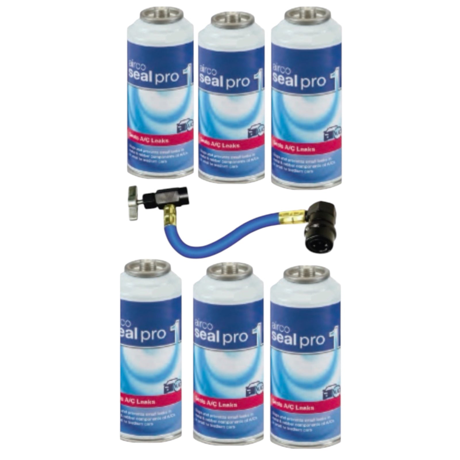 Airco Seal Pro1 Leckstopper Set 6x + Füllschlauch