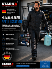 Tragbares automatisches Kältemittelfüllgerät für Klimaanlagen R134A, R1234yf, R404,R407 R513