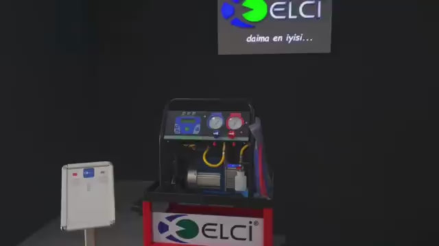 Video laden: Draagbaar automatisch koudemiddelstation voor airconditioning R134A, R1234yf, R404,R407 R513