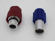 R134a Airconditioning Adapterset (HD + ND) – Hoge- & Lagedruk Snelkoppeling voor Auto's