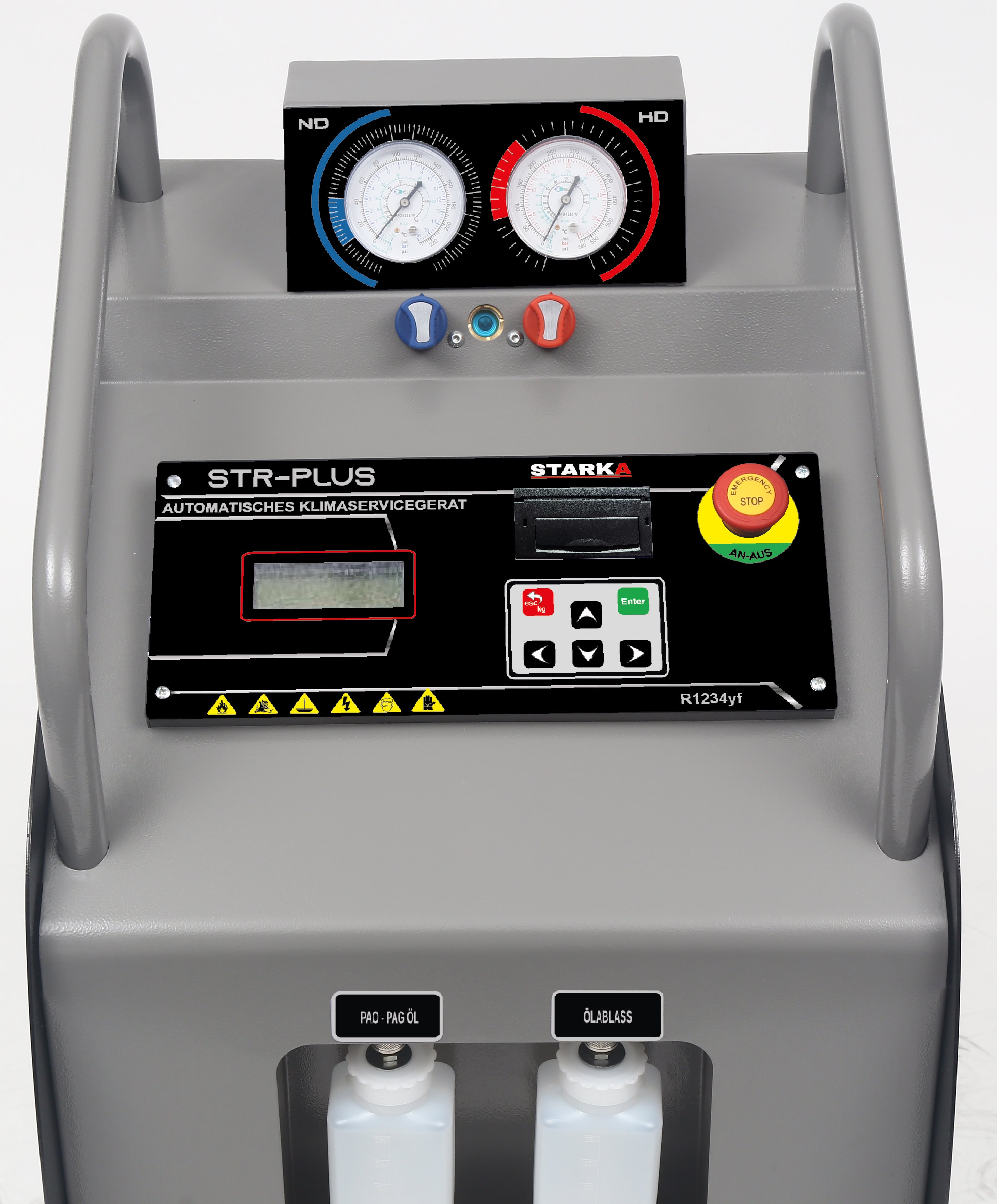 R134a Klimaservicegerät STR-PLUS vollautomatisch