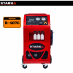 STR MAX 407C Klimaservicegerät für R407C – Vollautomatische Klimagas-Füllstation mit 25 kg Tank